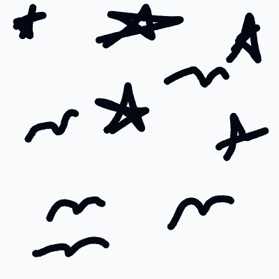 A%20simple%20doodle%20consisting%20of%20several%20hand-drawn%20stars%20and%20wavy%20squiggles%20scattered%20across%20the%20page.