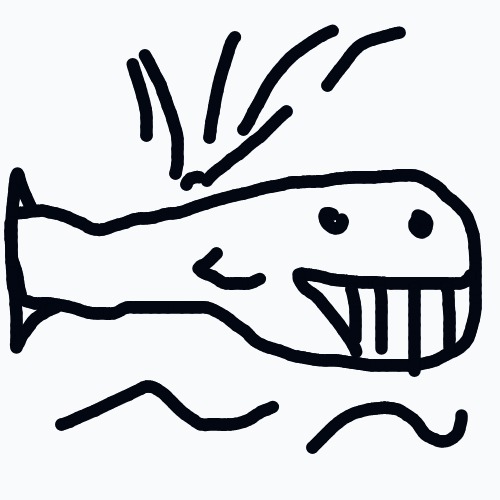 A%20goofy%2C%20cartoonish%20whale-like%20creature%20with%20a%20long%20body%2C%20large%20toothy%20grin%2C%20two%20eyes%2C%20spiky%20fins%20on%20top%2C%20and%20it%E2%80%99s%20swimming%20in%20wavy%20water.