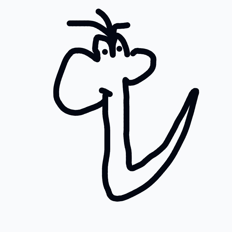 A%20whimsical%2C%20cartoonish%20creature%20with%20a%20long%20neck%2C%20a%20big%20rounded%20head%2C%20and%20a%20goofy%20expression.